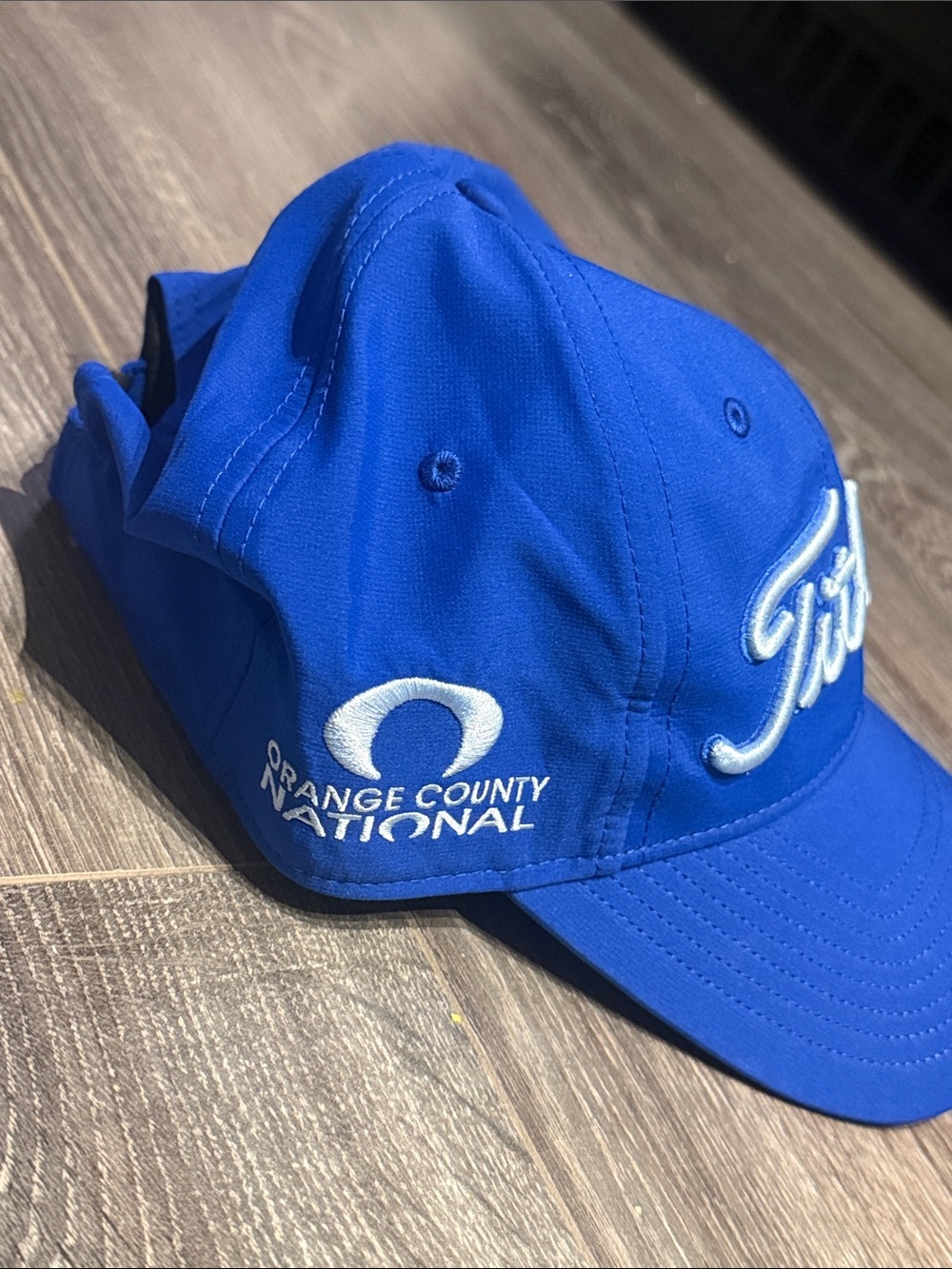 Titleist Blue Script Logo Baseball Cap - Picture 3 of 4